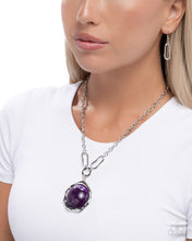 Load image into Gallery viewer, Symphonic Sheen Purple Necklace