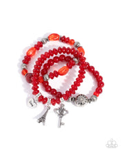 Load image into Gallery viewer, French Chic Red Bracelet