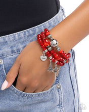 Load image into Gallery viewer, French Chic Red Bracelet