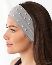 Load image into Gallery viewer, Placid Pearls Silver Headband