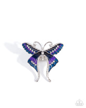 Load image into Gallery viewer, Butterfly Battalion Blue Ring