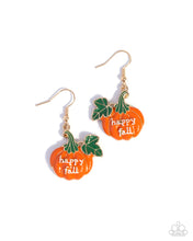 Load image into Gallery viewer, Autumn Affair Orange Earrings