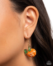 Load image into Gallery viewer, Autumn Affair Orange Earrings