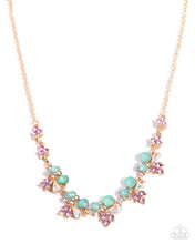 Load image into Gallery viewer, Clustered Cabaret Green Necklace