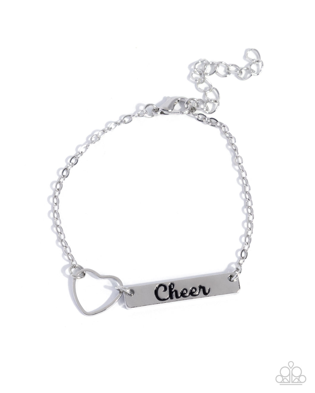 Cheer Craze Silver Bracelet