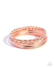 Load image into Gallery viewer, Dusted Delight Copper Bangles