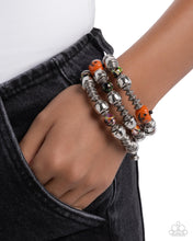 Load image into Gallery viewer, Speckled Spook Multi Coil Bracelet