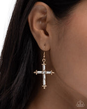 Load image into Gallery viewer, Heavenly Homage Gold Earrings