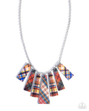 Load image into Gallery viewer, Pleasing Plaid Red Necklace