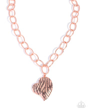 Load image into Gallery viewer, Sweet Stripes Copper Necklace