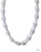 Load image into Gallery viewer, Interlocked Imitation Silver Necklace