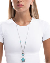 Load image into Gallery viewer, Sonoran Silhouette Blue Necklace