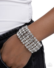 Load image into Gallery viewer, Exuberant Elegance White Bracelet