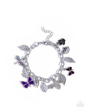 Load image into Gallery viewer, Iconic Insects Purple Bracelet