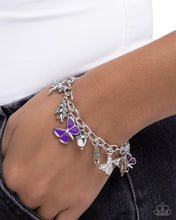 Load image into Gallery viewer, Iconic Insects Purple Bracelet