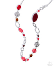 Load image into Gallery viewer, Celebratory Color Red Necklace