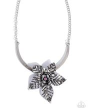 Load image into Gallery viewer, Botanical Broadcast Pink Necklace
