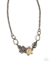 Load image into Gallery viewer, Malibu Meditation Brass Necklace