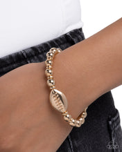 Load image into Gallery viewer, Football Flair Gold Bracelet