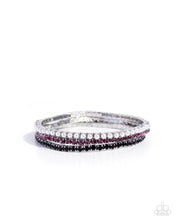 Load image into Gallery viewer, Colorful Cabaret Purple Bracelet
