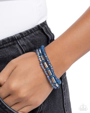 Load image into Gallery viewer, Flash of Fashion Blue Bracelet