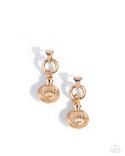 Load image into Gallery viewer, Slow Sway Gold Earrings