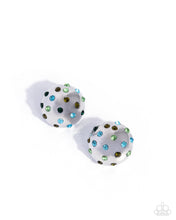 Load image into Gallery viewer, Celebratory Chic Green Post Earrings