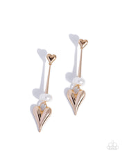 Load image into Gallery viewer, I Feel Loved Gold Earrings