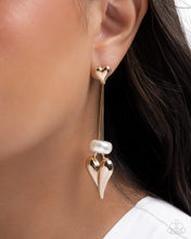 Load image into Gallery viewer, I Feel Loved Gold Earrings