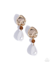 Load image into Gallery viewer, Exquisite Elegance Brown Earrings