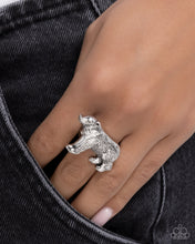 Load image into Gallery viewer, Adorably Arctic Silver Skinny Band Ring