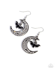 Load image into Gallery viewer, Handcrafted Halloween Black Earrings