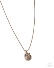 Load image into Gallery viewer, Bear Boundary Mens Gold Necklace