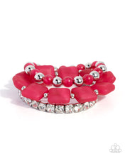 Load image into Gallery viewer, Socialite Squares Pink Bracelet