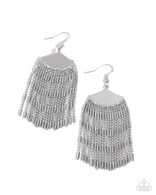 Load image into Gallery viewer, Fringe Foundation Silver Earrings