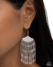 Load image into Gallery viewer, Fringe Foundation Silver Earrings