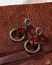 Load image into Gallery viewer, Indulgent Icon Brass Earrings