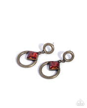 Load image into Gallery viewer, Indulgent Icon Brass Earrings