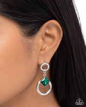 Load image into Gallery viewer, Indulgent Icon Green Earrings