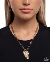 Load image into Gallery viewer, Valentines Victory Gold Necklace
