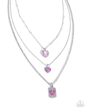 Load image into Gallery viewer, Romantic Rubato Pink Necklace