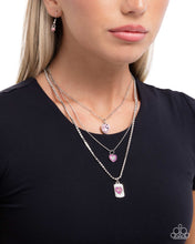 Load image into Gallery viewer, Romantic Rubato Pink Necklace