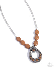 Load image into Gallery viewer, Santa Fe Superstition Brown Necklace