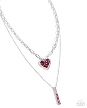 Load image into Gallery viewer, Valentines Volume Red Necklace