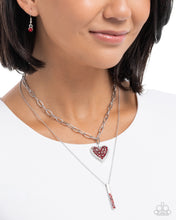 Load image into Gallery viewer, Valentines Volume Red Necklace