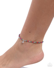 Load image into Gallery viewer, Colorfully Candid Multi/Red Anklet