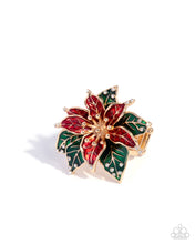 Load image into Gallery viewer, Poinsettia Promise Red Ring