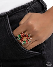Load image into Gallery viewer, Poinsettia Promise Red Ring