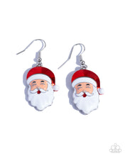 Load image into Gallery viewer, Santa Baby Red Earrings