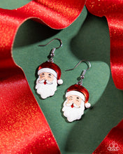 Load image into Gallery viewer, Santa Baby Red Earrings